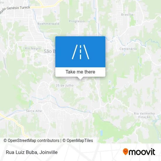 Rua Luiz Buba map