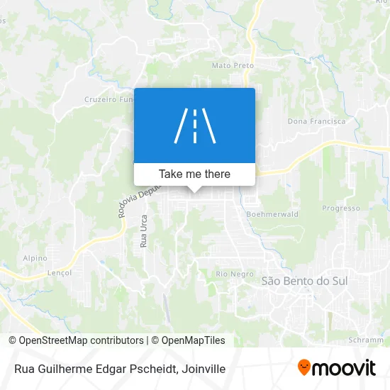 Rua Guilherme Edgar Pscheidt map
