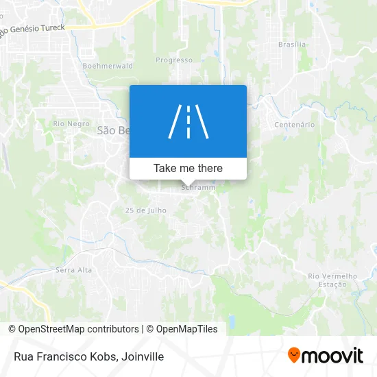 Rua Francisco Kobs map