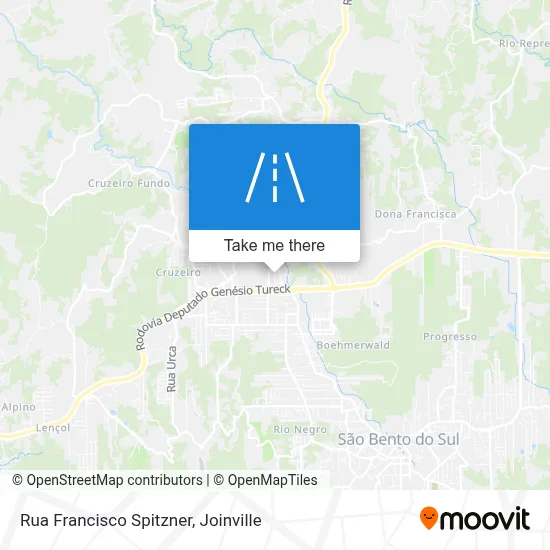 Rua Francisco Spitzner map