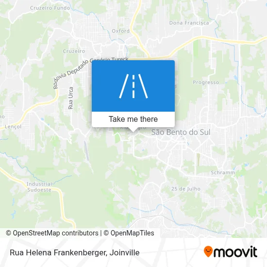 Rua Helena Frankenberger map