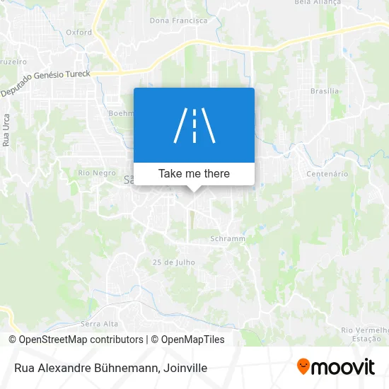 Rua Alexandre Bühnemann map