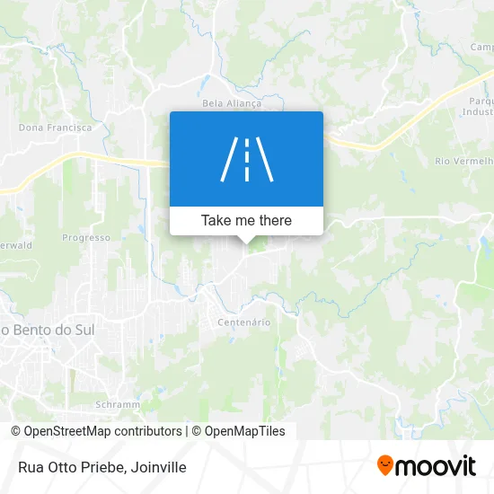 Rua Otto Priebe map