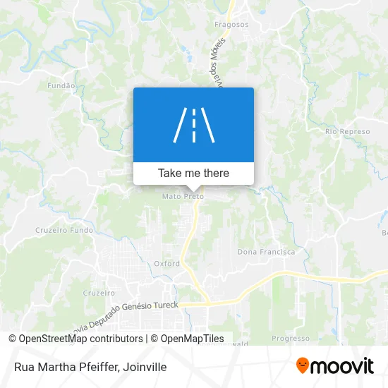 Rua Martha Pfeiffer map