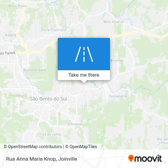 Rua Anna Maria Knop map