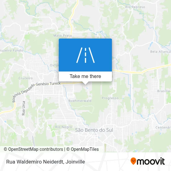 Rua Waldemiro Neiderdt map