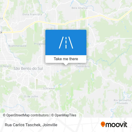 Rua Carlos Taschek map