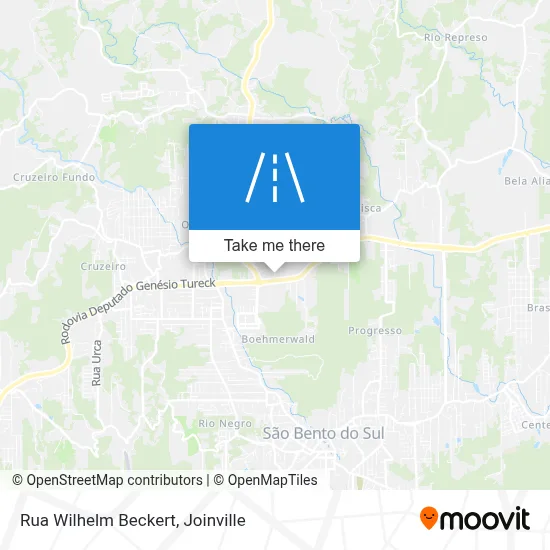 Rua Wilhelm Beckert map