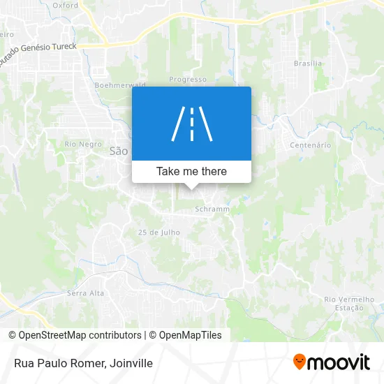 Rua Paulo Romer map
