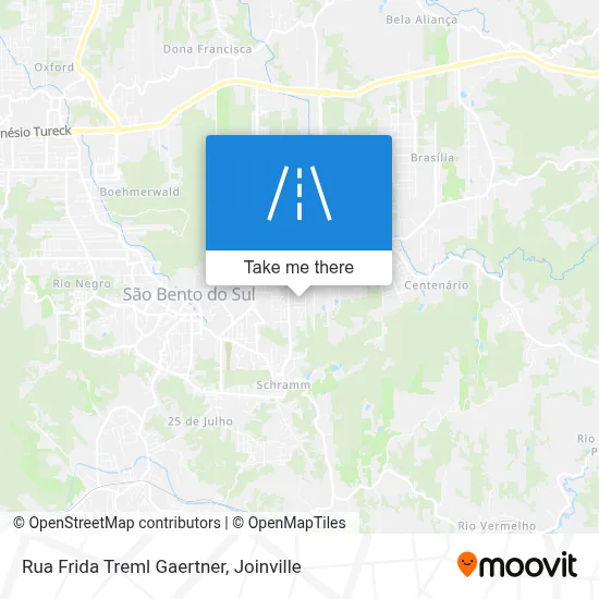 Rua Frida Treml Gaertner map