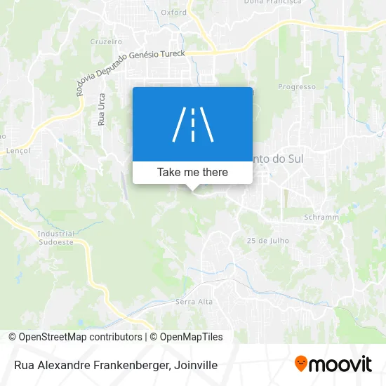 Rua Alexandre Frankenberger map
