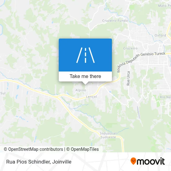 Rua Pios Schindler map