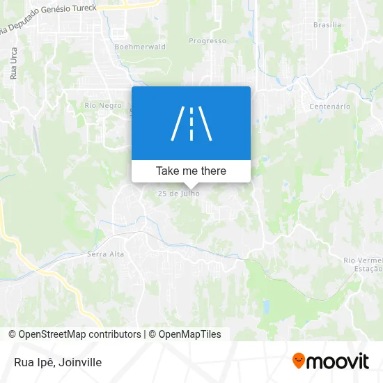 Rua Ipê map