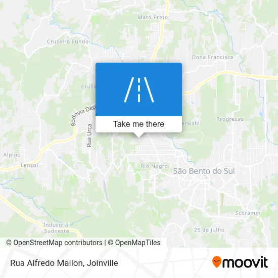 Rua Alfredo Mallon map