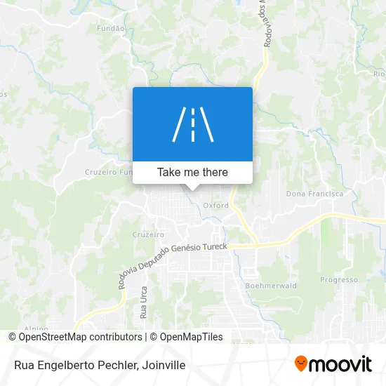 Rua Engelberto Pechler map