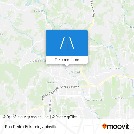 Rua Pedro Eckstein map