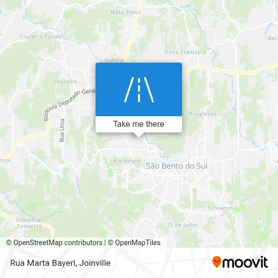 Rua Marta Bayerl map