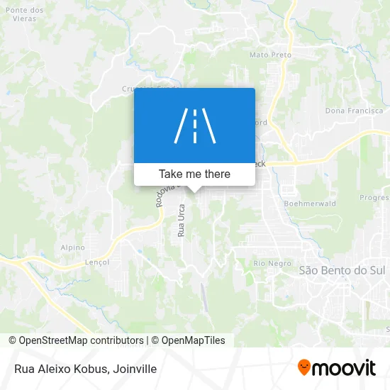 Rua Aleixo Kobus map