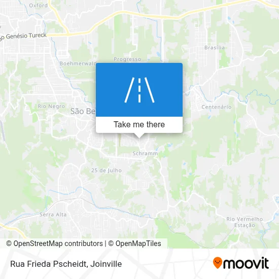 Rua Frieda Pscheidt map