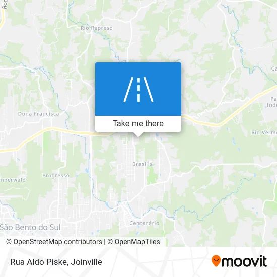 Rua Aldo Piske map