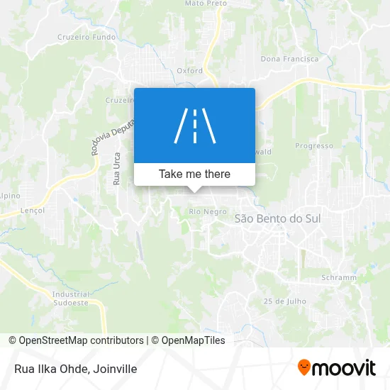 Rua Ilka Ohde map