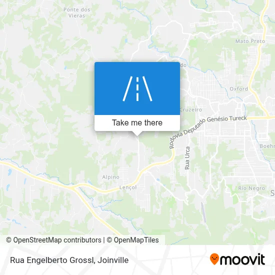 Rua Engelberto Grossl map