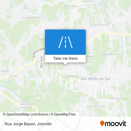 Rua Jorge Bayerl map