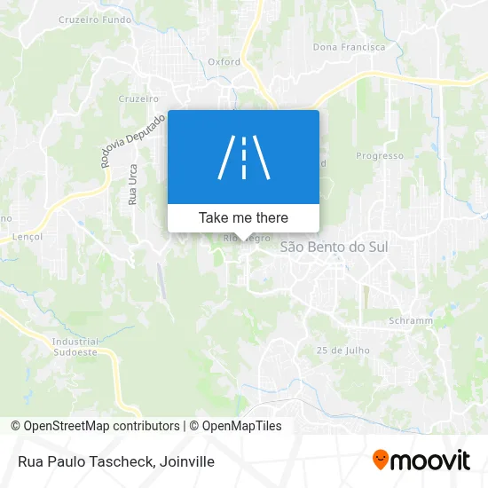 Rua Paulo Tascheck map