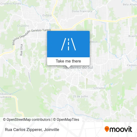 Rua Carlos Zipperer map