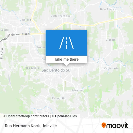 Rua Hermann Kock map