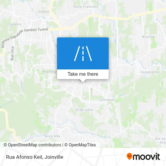 Rua Afonso Keil map