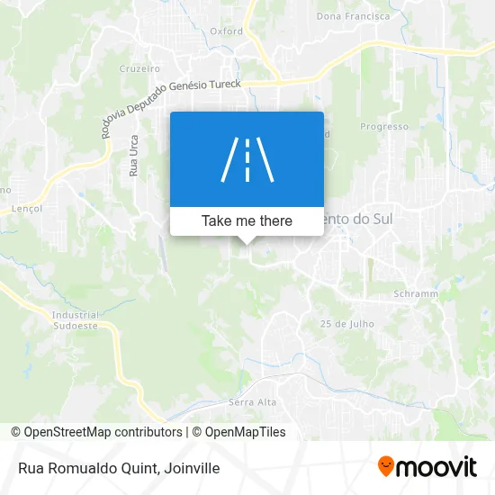 Rua Romualdo Quint map