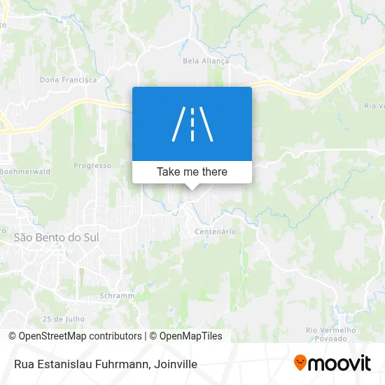 Rua Estanislau Fuhrmann map