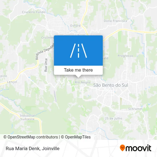 Rua Maria Denk map