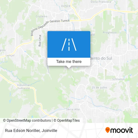 Rua Edson Noriller map