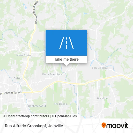 Rua Alfredo Grosskopf map
