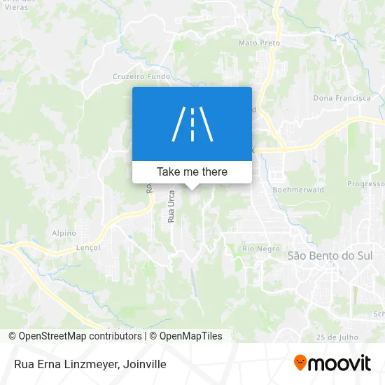 Rua Erna Linzmeyer map