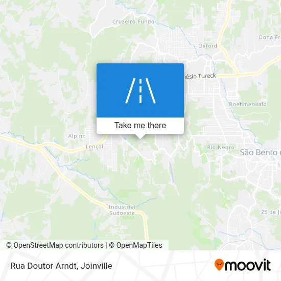 Rua Doutor Arndt map