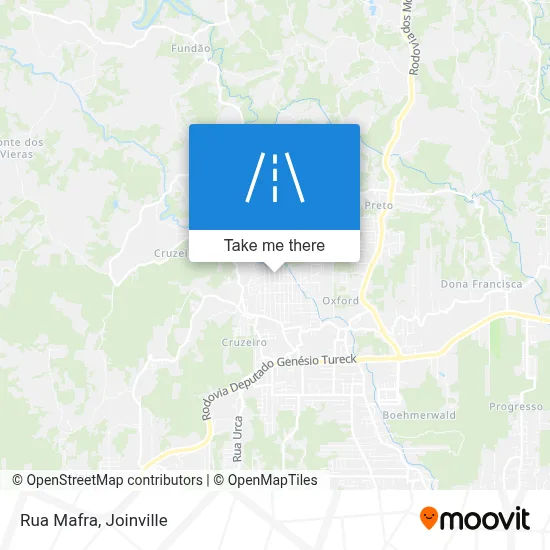 Rua Mafra map