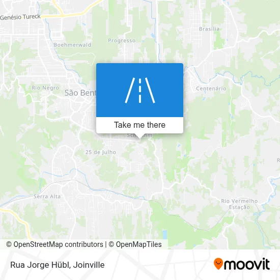 Rua Jorge Hübl map