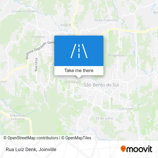 Rua Luiz Denk map