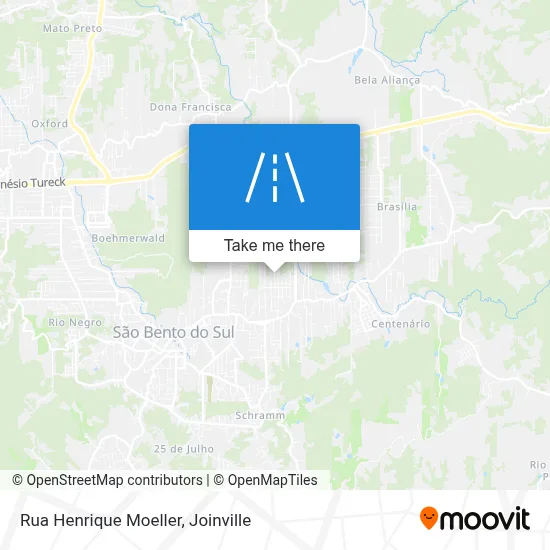 Rua Henrique Moeller map