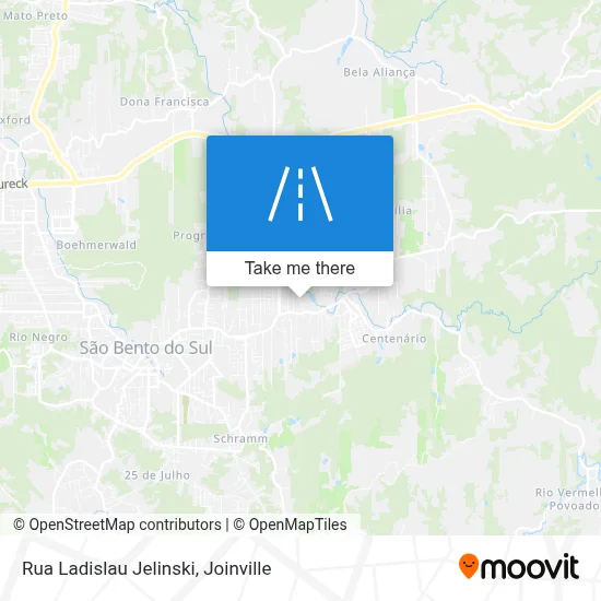Rua Ladislau Jelinski map