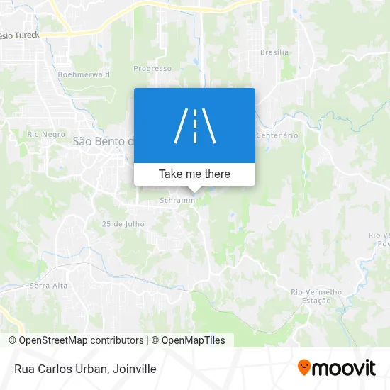 Rua Carlos Urban map