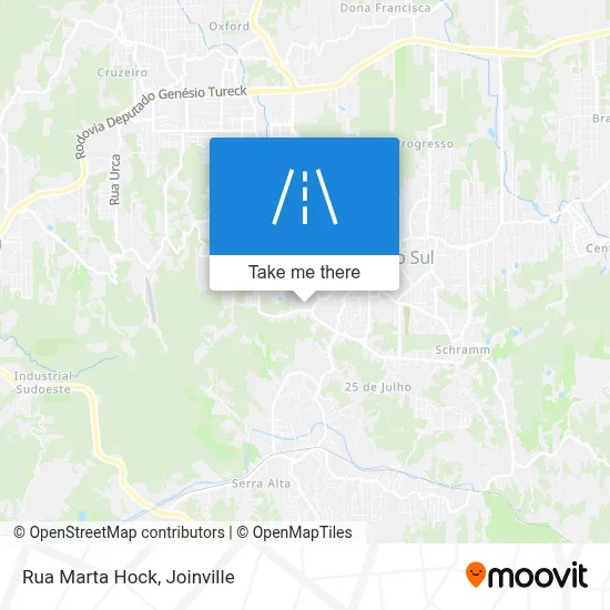 Rua Marta Hock map