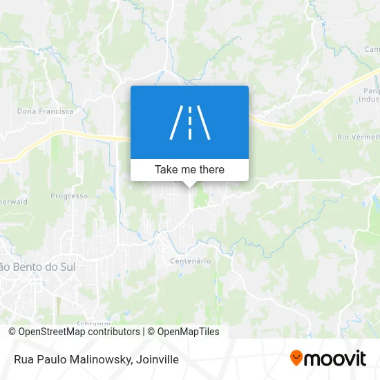 Rua Paulo Malinowsky map