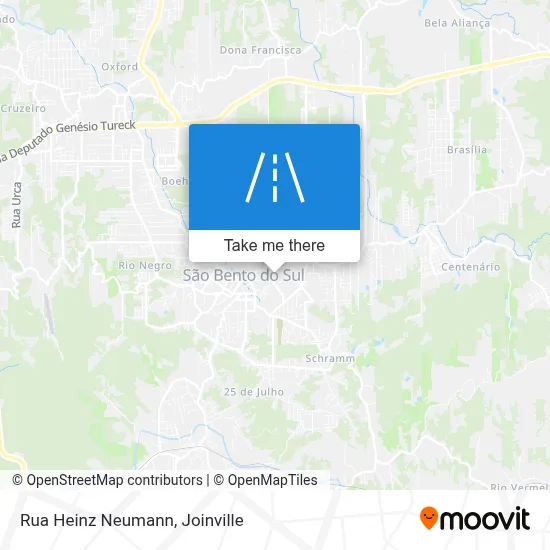 Rua Heinz Neumann map