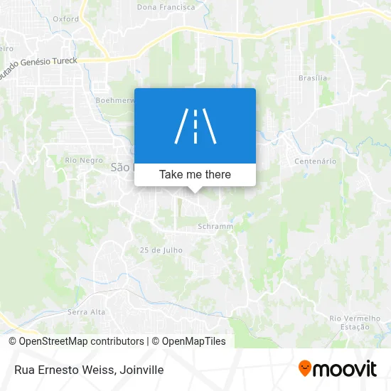 Rua Ernesto Weiss map