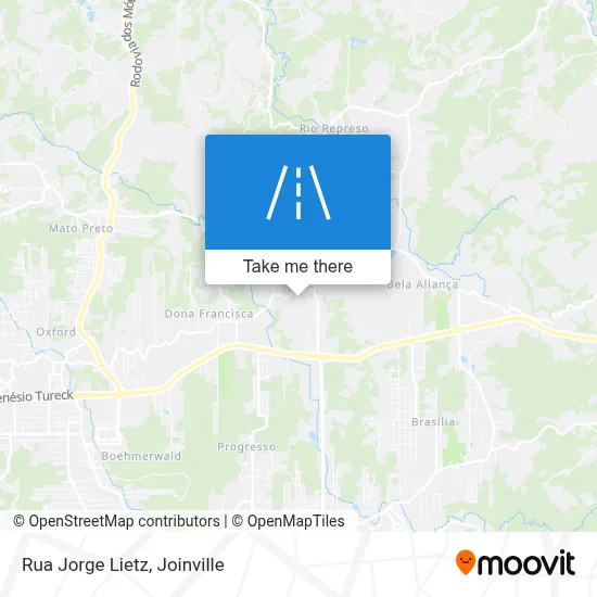 Rua Jorge Lietz map