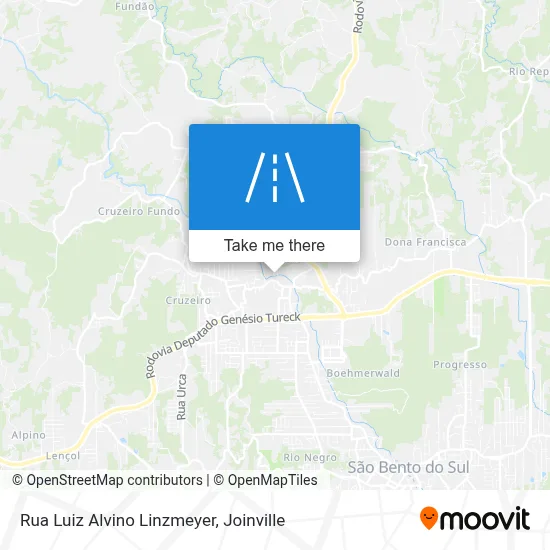 Rua Luiz Alvino Linzmeyer map